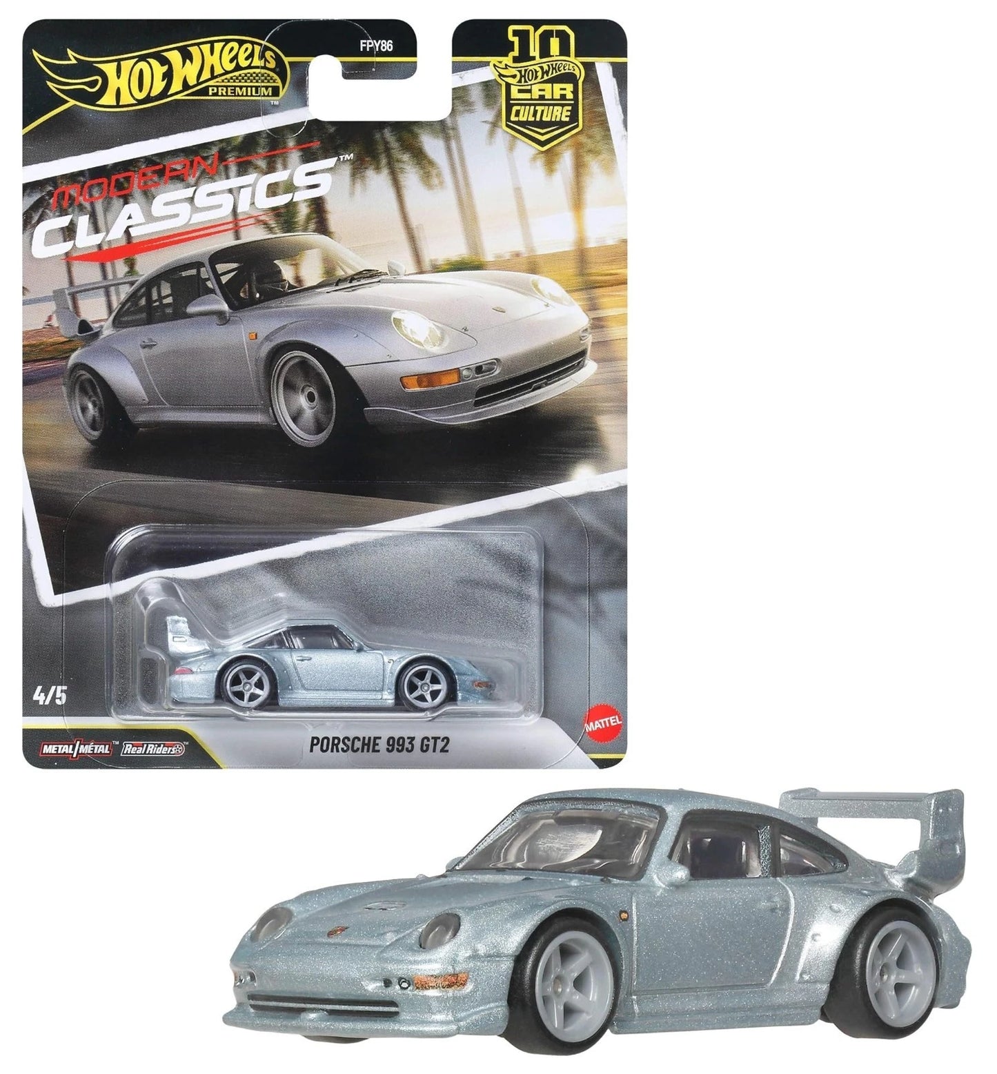Hot Wheels Premium Car Culture 2026 Modern Classics Porsche 993 GT2