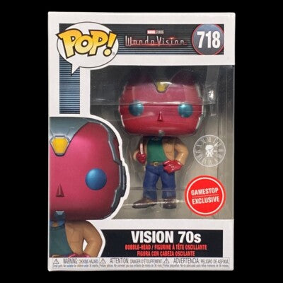 Funko POP! Marvel Studios: Wanda Vision - Vision 70s #718