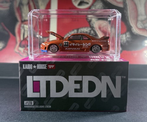 Kaido House LTD EDN Nissan Skyline GT-R R33 Orange