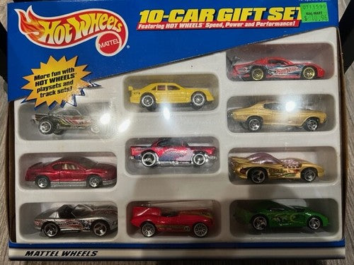 Hot Wheels by Mattel - 1999 10 Car Gift Set #22945 - House of Cars Virginia