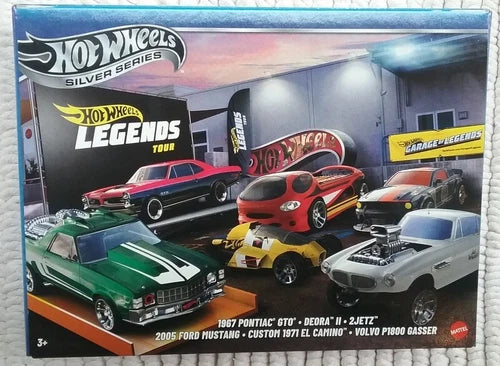 2025 Legends Tour Hot Wheels Silver Series Garage Of Legends Box Set Of 6 - House of Cars Virginia