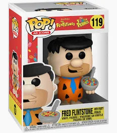 Funko POP! The Flintstones x Fruity Pebbles - Fred Flintstone with Fruity Pebbles #119