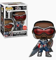 Funko POP! The Falcon and the Winter Soldier - Captain America #819 GameStop Exclusive