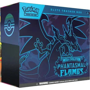 Pokemon TCG: Mega Evolution 02 Phantasmal Flames- Elite Trainer Box - House of Cars Virginia