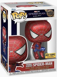 Funko POP! Spider-Man: No Way Home - Friendly Neighborhood Spider-Man Hot Topic Exclusive #1158
