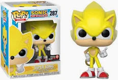 Funko POP! Sonic the Hedgehog - Super Sonic GameStop Exclusive #287