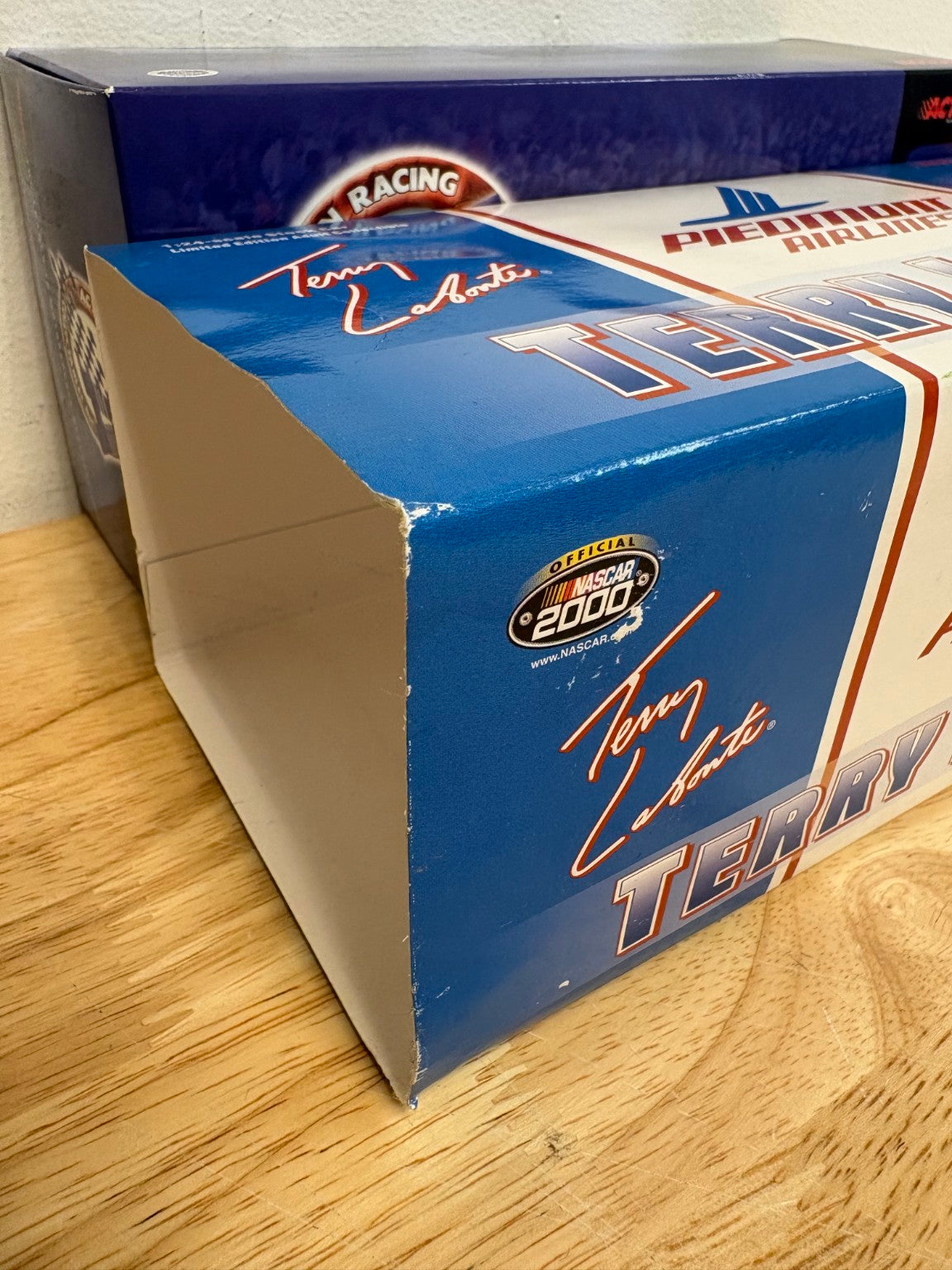 Terry Labonte Piedmont Airlines Action 1:24 diecast packaging condition detail