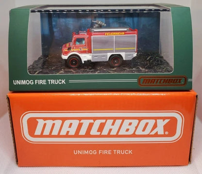 Matchbox Collectors Mercedes-Benz Unimog Fire Truck - House of Cars Virginia