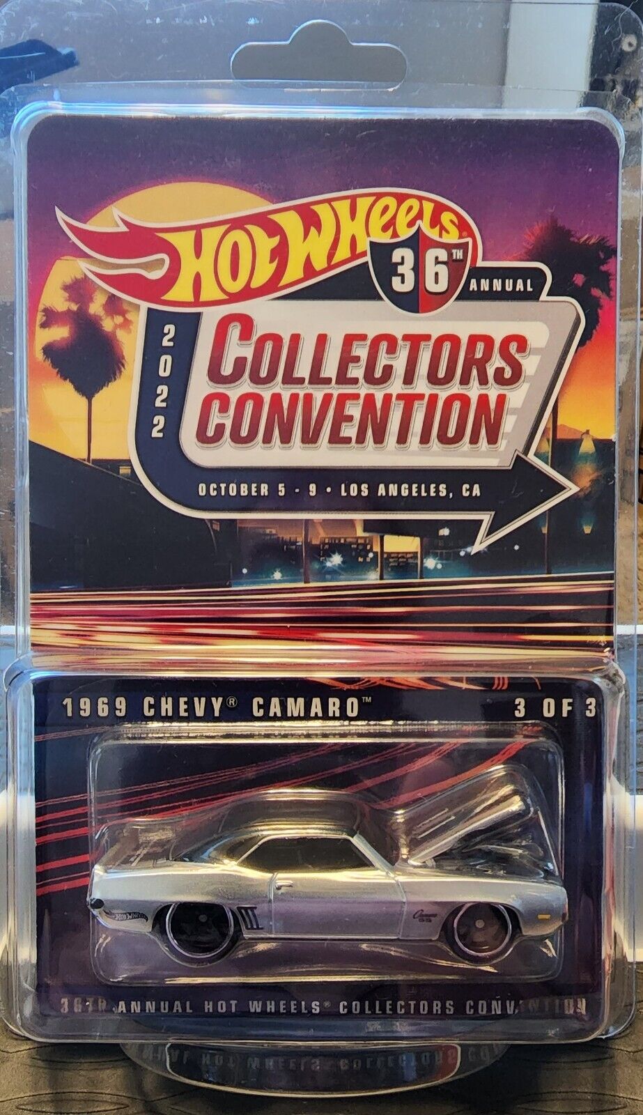 Hot Wheels 1969 Chevy Camaro Finale Car 36TH Annual Collectors Convention - House of Cars Virginia