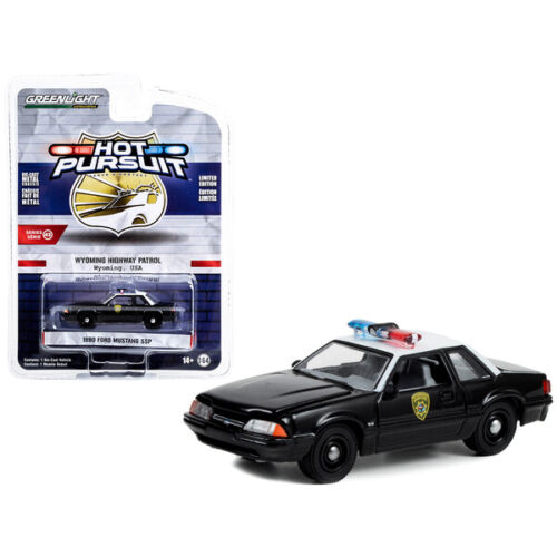 1990 Ford Mustang SSP Black and White "Wyoming Highway Patrol" "Hot Pursuit" ... - House of Cars Virginia