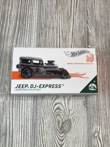 2019 Hot Wheels ID JEEP DJ-EXPRESS Limited Run - Metro Series 1:64 Scale - House of Cars Virginia