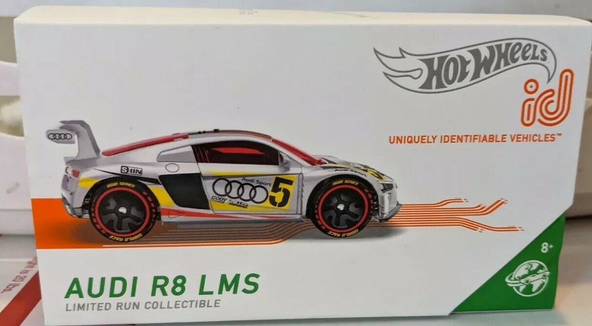 2021-Hot Wheels-ID Cars-Series 2-World Race-#2/4 Audi R8 LMS - House of Cars Virginia