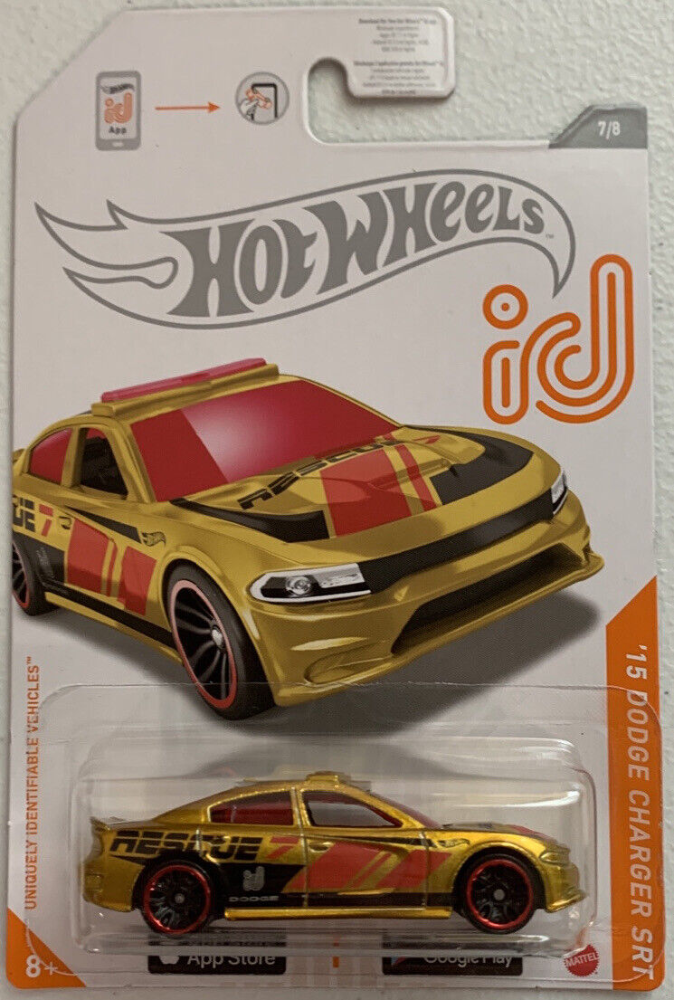 Hot Wheels 2021 ‘N’ Case CHASE ID ‘15 Dodge Charger SRT GOLD 7/8 - House of Cars Virginia