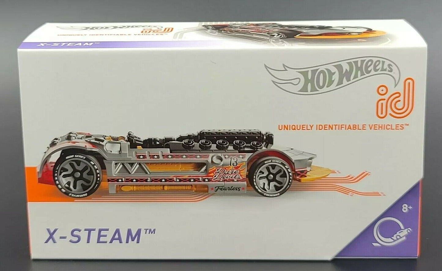Hot Wheels ID Series 2 "X-Steam" HW Daredevils Limited Run Car Truck Vehicle NIB - House of Cars Virginia
