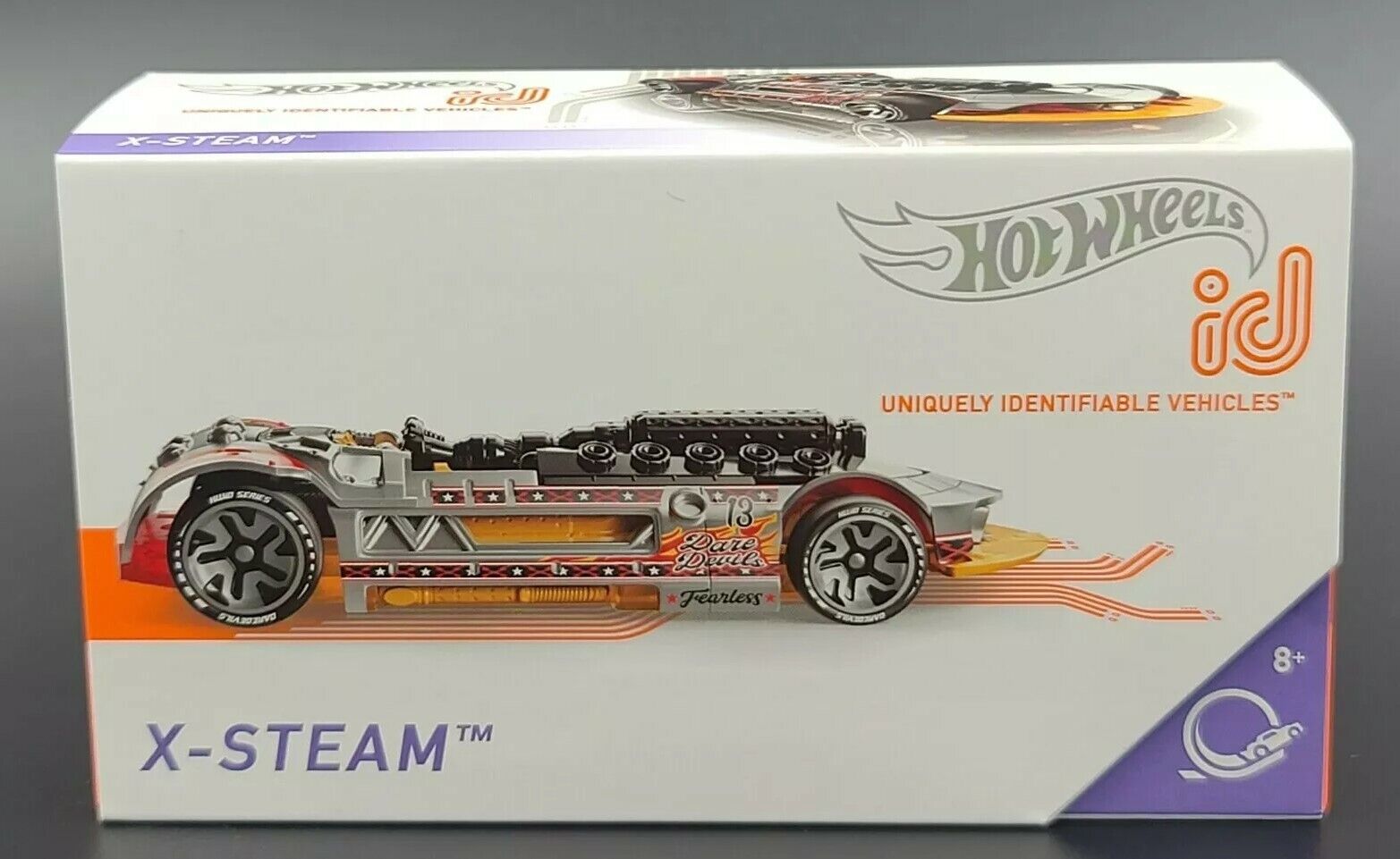 Hot Wheels ID Series 2 "X-Steam" HW Daredevils Limited Run Car Truck Vehicle NIB - House of Cars Virginia