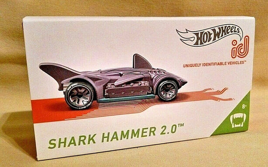 SHARK HAMMER 2.0 HOT WHEELS ID 4/5 SER 1 NEW 2018 STREET BEASTS VIRTUAL GARAGE. - House of Cars Virginia