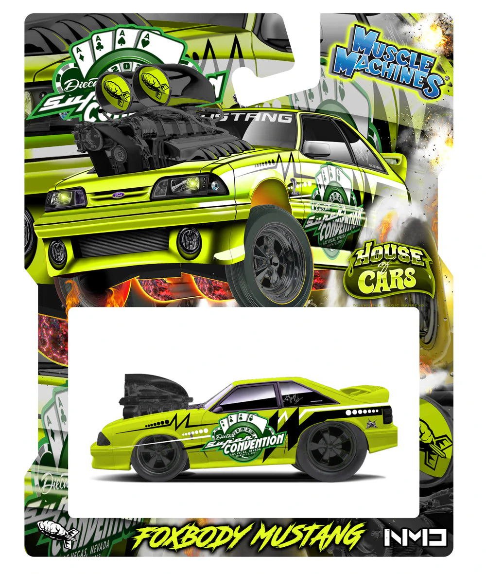 Muscle Machines Las Vegas 2023 Convention Foxbody Mustang - House of Cars Virginia