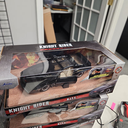 JADA 1/24 knight Rider K.I.T.T Signed By William Daniels - House of Cars Virginia