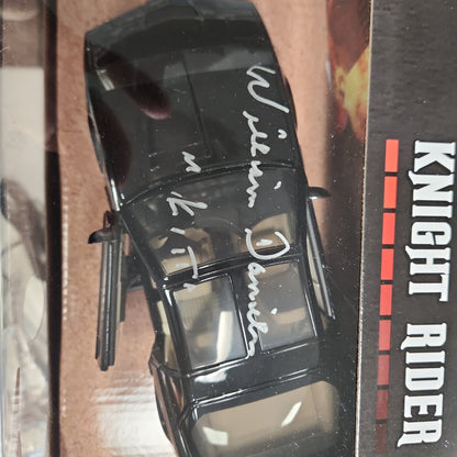 JADA 1/24 knight Rider K.I.T.T Signed By William Daniels - House of Cars Virginia