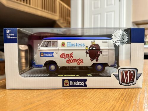 M2 Machines 1/24 Scale Hostess Ding Dongs 1960 VW Delivery Van - House of Cars Virginia