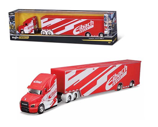 Maisto Design Mack Anthem Eibach (Red) - Design Custom Hauler - House of Cars Virginia