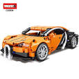 Woma Toys Speed Racing Car Pull Back Vehicle Stem Building Blocks Bricks World Famous Car Model Jouet - House of Cars Virginia