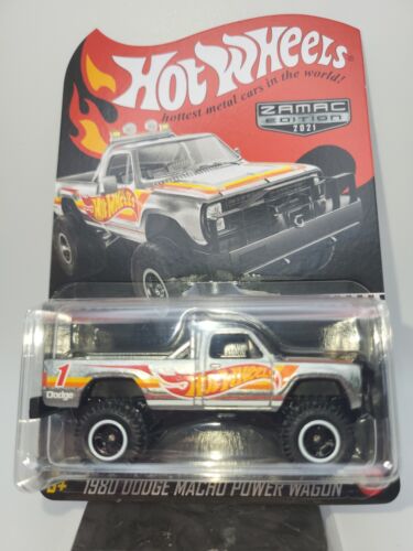 Hot Wheels 2021 1980 Dodge Macho Power Wagon Zamac Edition - House of Cars Virginia