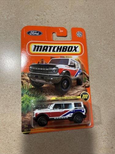 2022 Matchbox 2021 Ford Bronco Super Chase - House of Cars Virginia
