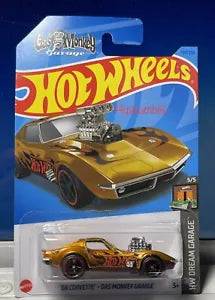 Hot Wheels Super Treasure Hunt STH # '68 Corvette Gas Monkey - House of Cars Virginia
